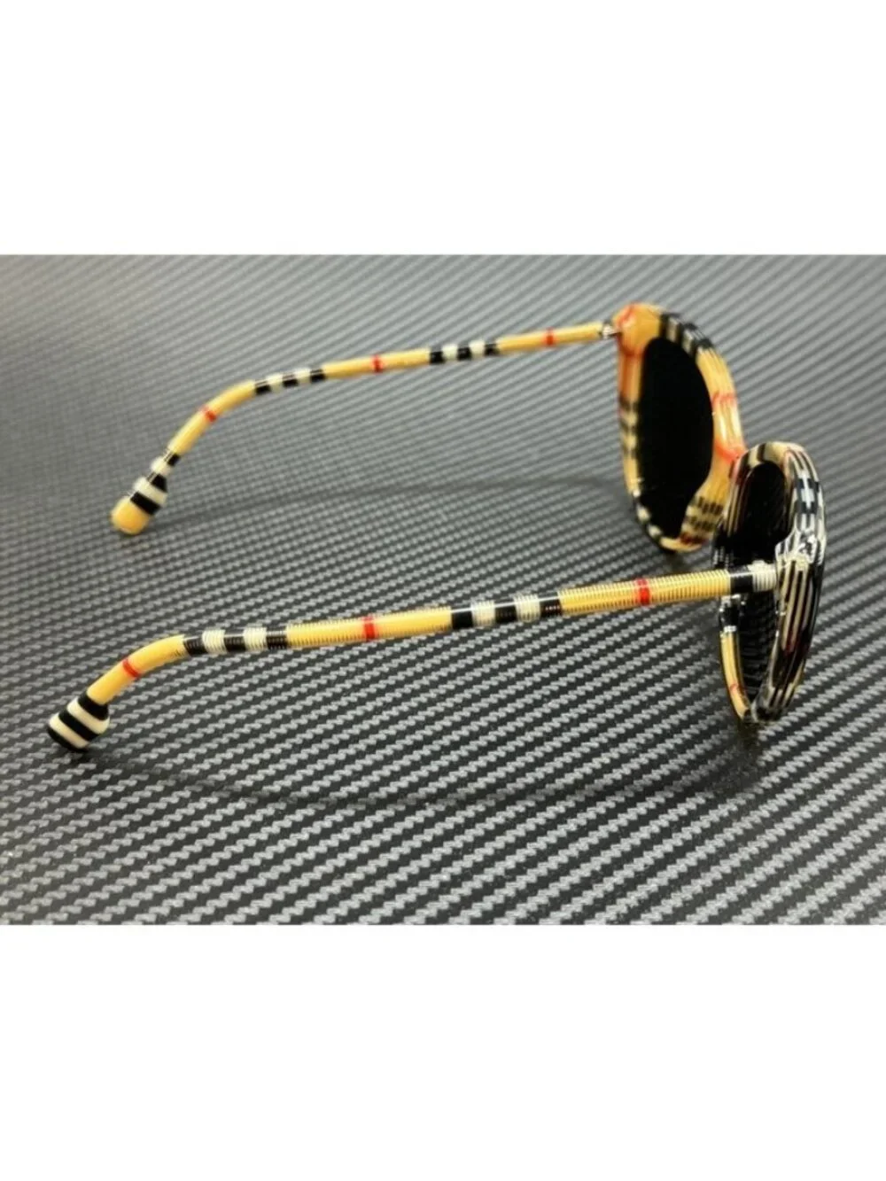 New Burberry Women Vintage Check Sunglasses 54-17-140